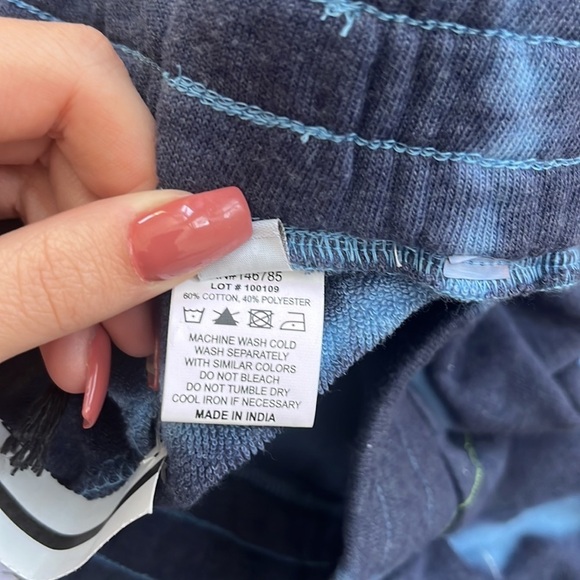 NWT Splatter Kids Blue Joggers Size 16 - Picture 7 of 7